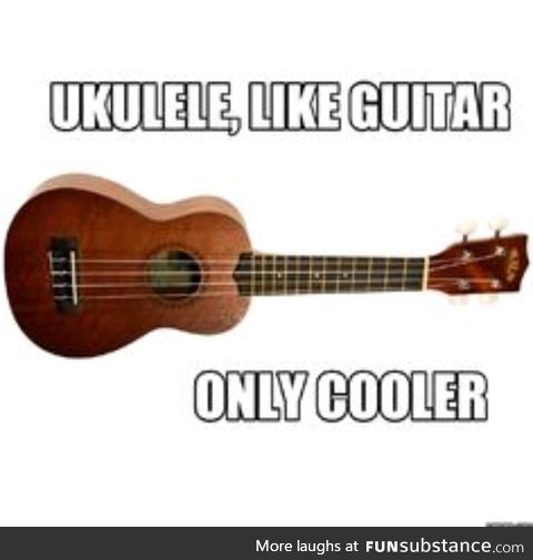 Ukuleles are cool