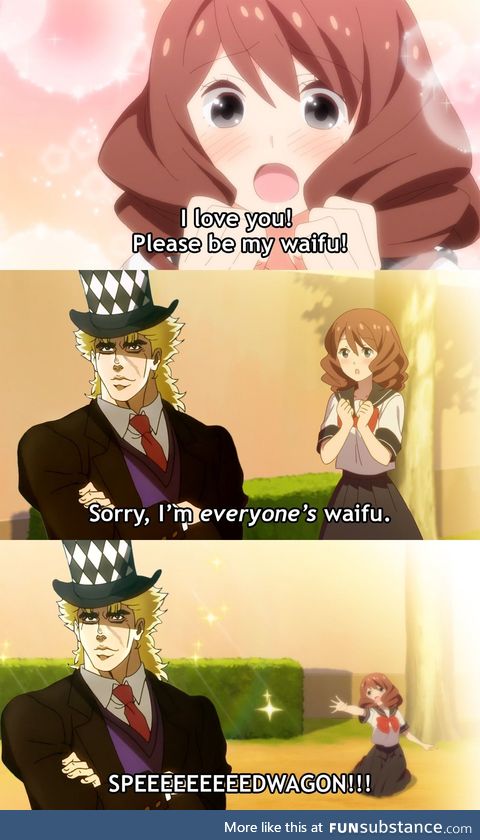 Daily speedwagon meme #6 / 7 : Kazuko heartbreak