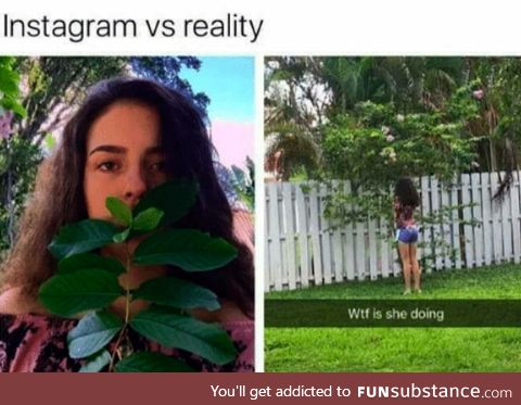 Instagram vs reality