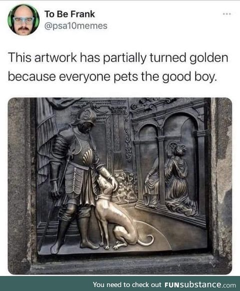 Golden good boi