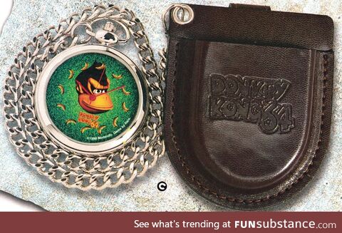 Donkey Kong pocket watch (not mine)