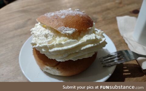 Behold, the Swedish Semla.