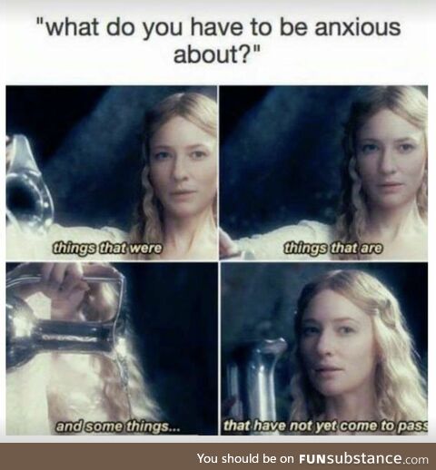 Why so anxious?