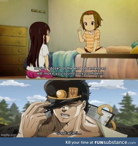 So that's how Jotaro got his punchline