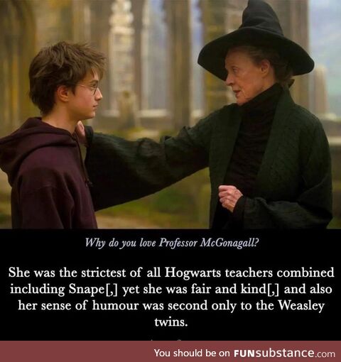 McGonagall was a badass