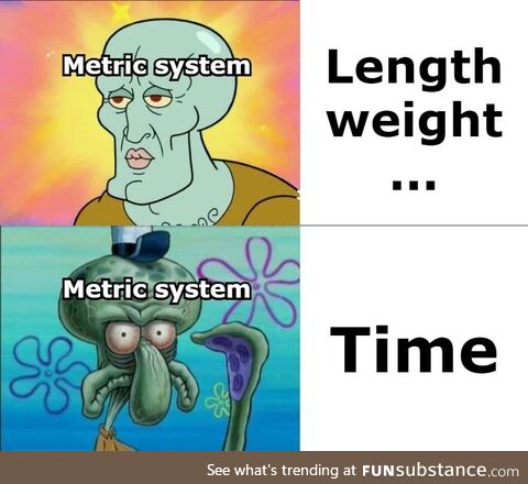 The metric system wasn't all good