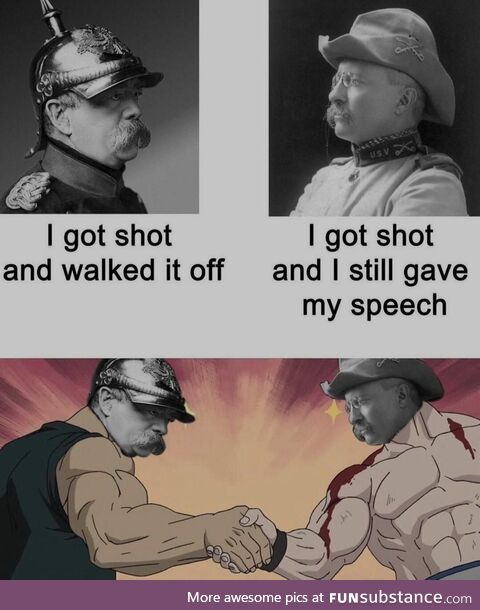 Chads IRL : Bismarck and Roosevelt