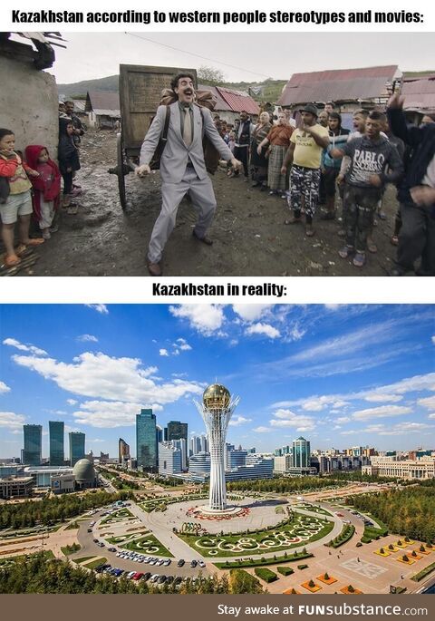 Kazakhstan is kinda civilised and nice place