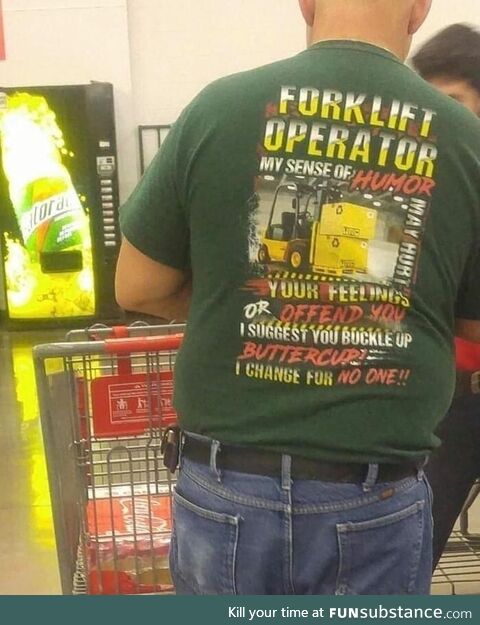 Haha classic forklift operators