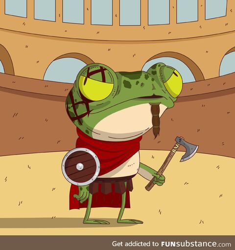 Gladiator Croak !