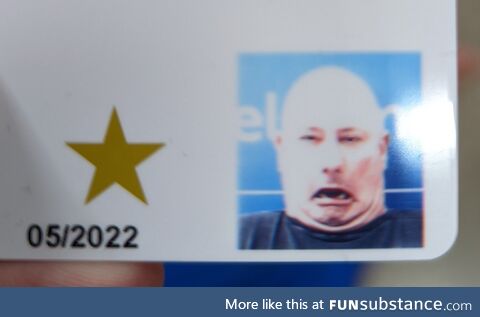 So Costco apparently doesn't re-take membership card photos if you sneeze