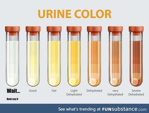 Urine charts be like