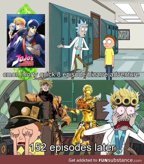 The jjba experience