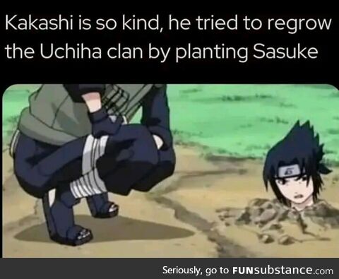 Kakashi's so sweet!