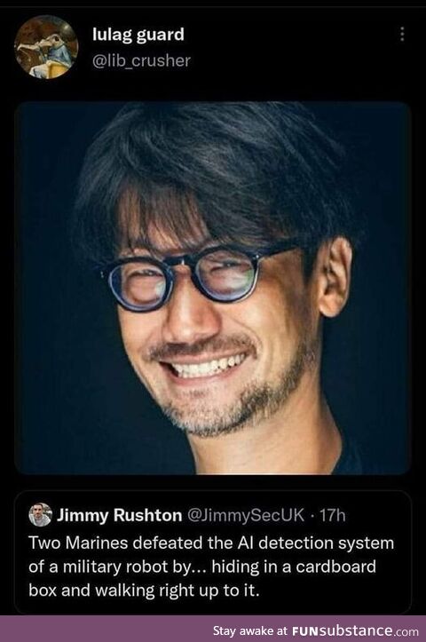 Kojima is a ***ing prohpet