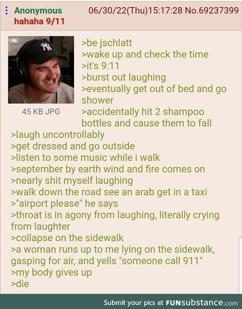 Anon is famous streamer Jschlatt