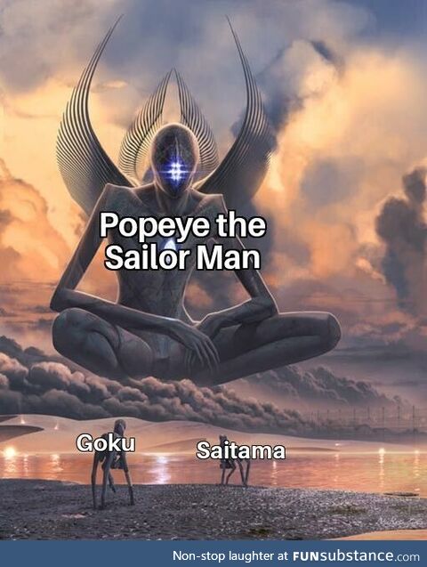 Popeye nullifies all of anime