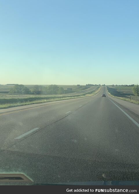 Western Kansas rush hour traffic is unreal