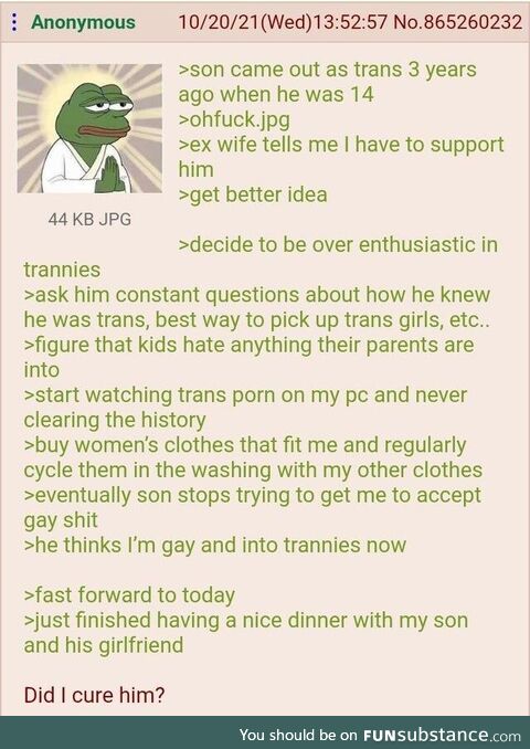 Anon uses reverse psychology