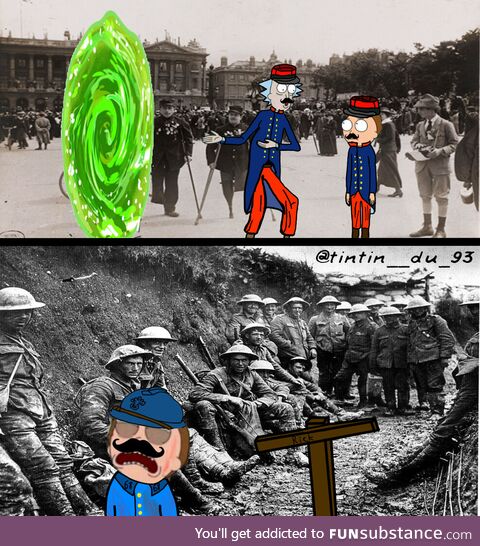 Oc Rick and morty ww1