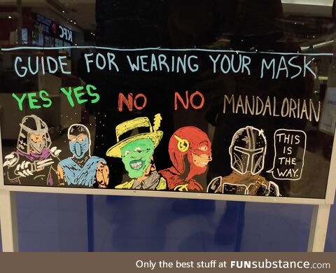 May the mask be with you