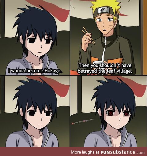 Sasuke’s Decisions