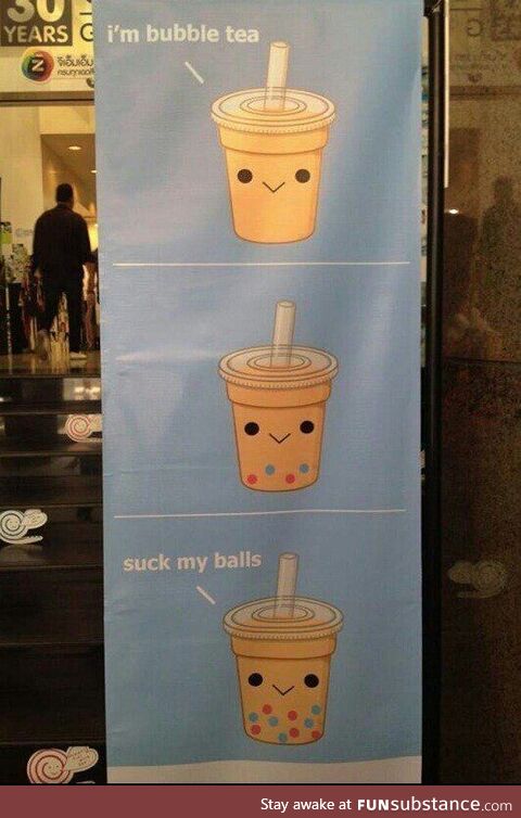 Bubble tea company needs a better translator