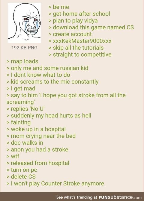 Anon plays CS