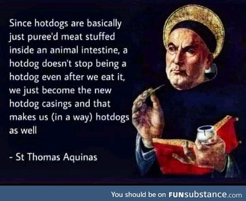 We are all the hotdog