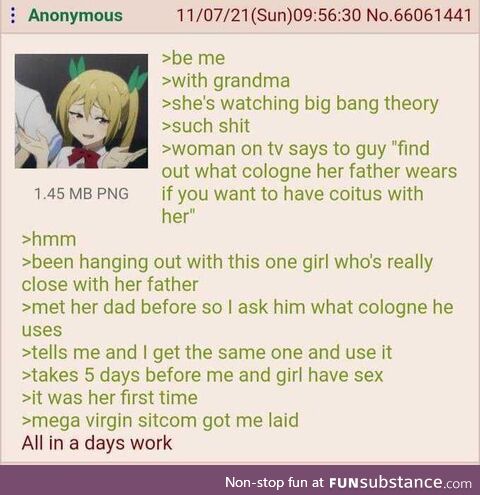 Anon does the big bang