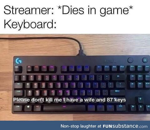 Keyboard has sufferd enough