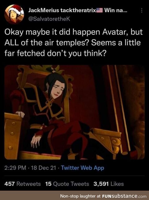 Sozin did nothing wrong