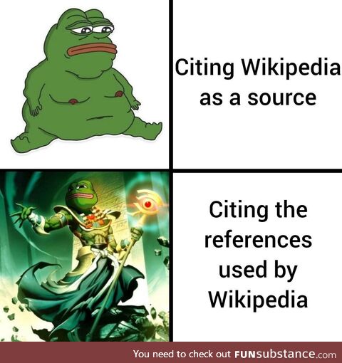 This meme is a registered trademark of the Wikimedia Foundation, Inc