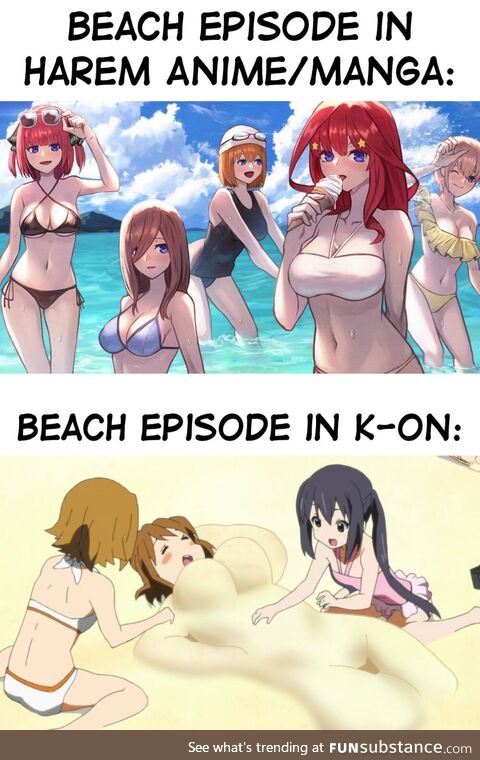 Love seeing K-on girls have fun