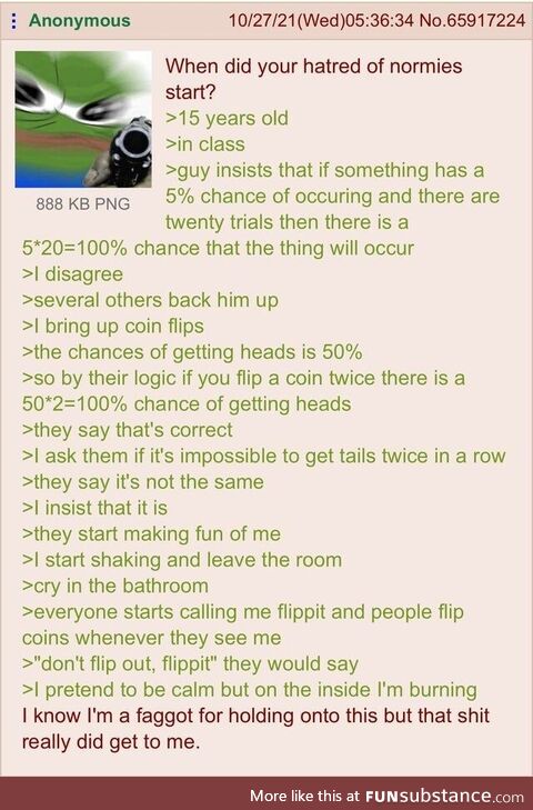 Anon is a sensitive feggot