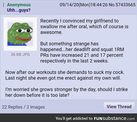 Anon has a GF