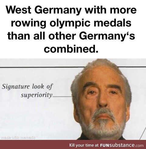 West Germany was a beast