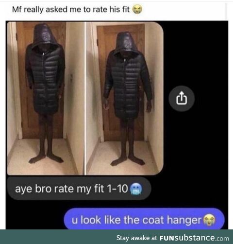 Mf coat hanger