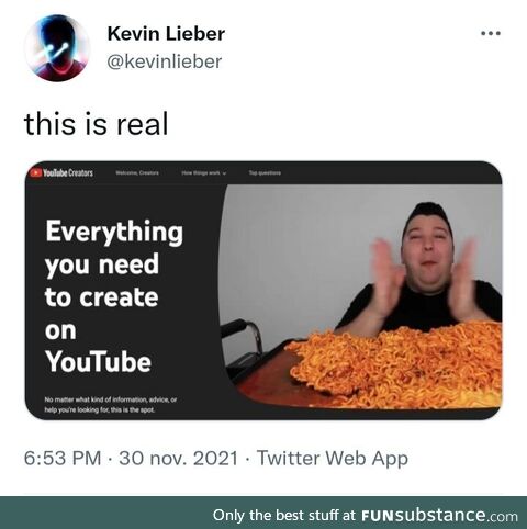 Youtube's making the memes for us now