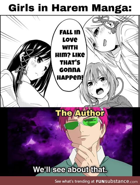 It's a Harem Manga for some reason