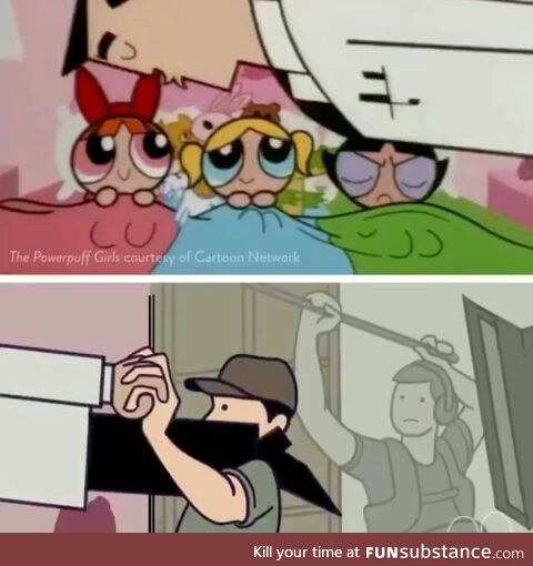 Behind the scenes of The Powerpuff Girls