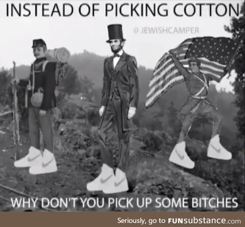 Abraham Lincoln talking to the Confederates, circa April 12, 1861