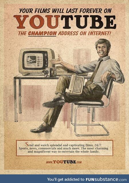 Advert for YouTube- 1953