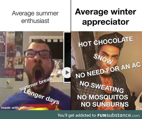 Winter is superior