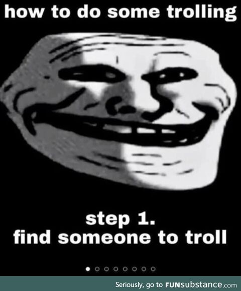 How to troll somebody online