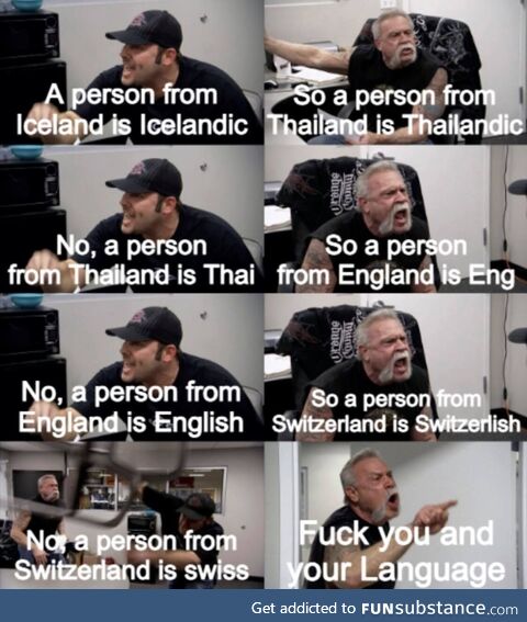 English makes no sense