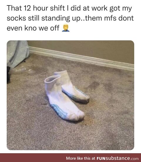 The least bad reason socks be doing this