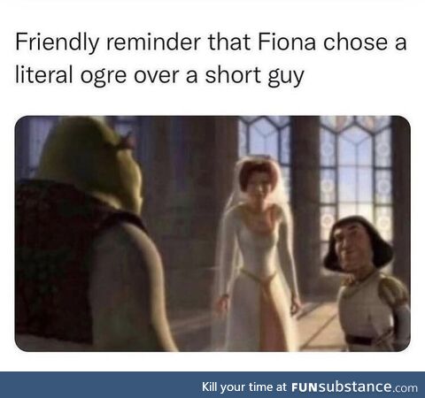 SHREK&gt;SHORT PEOPLE