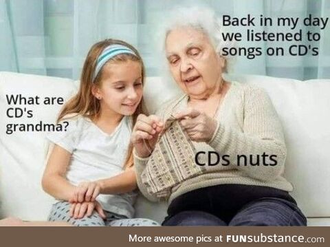 Cd's what????