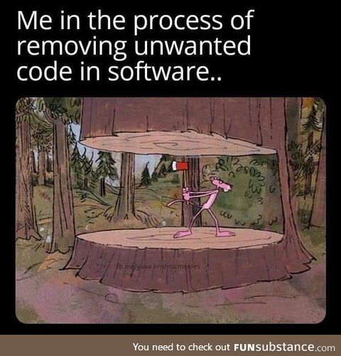 All software developers have been there